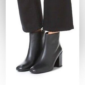 designer leather bootie 🖤